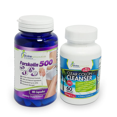 Forskolin + Colon Cleanse Combo Kit