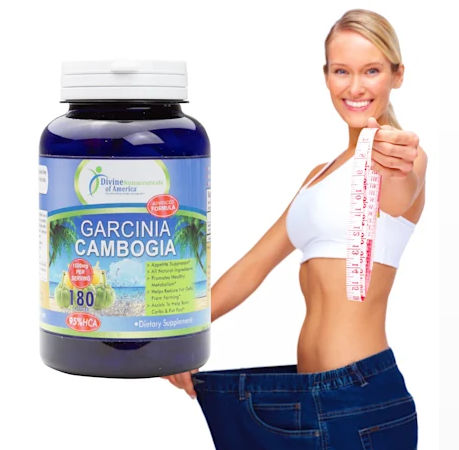 Garcinia Cambogia 1500mg 95%HCA 180 Capsules