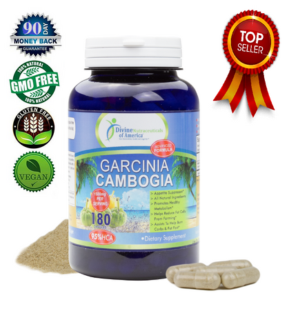 Garcinia Cambogia 1500mg 95%HCA + Forskolin 2000mg 360-Capsules Total