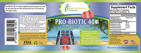 ProBiotic 40 Billion CFU Formula